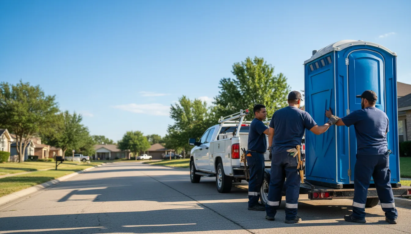 Portable Toilet Rental in Bozman, MD near me